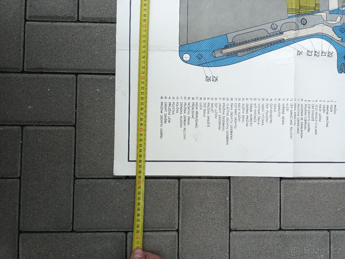 Prodam original plakatu Pistole vz. 82 - 3