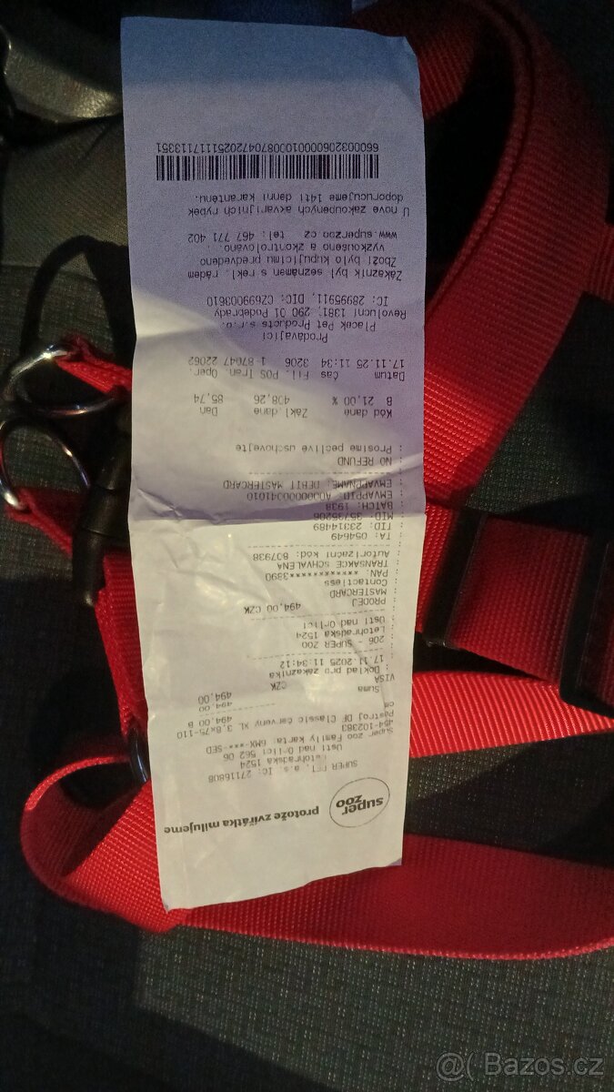 Postroj pro psa největší - nový - 3