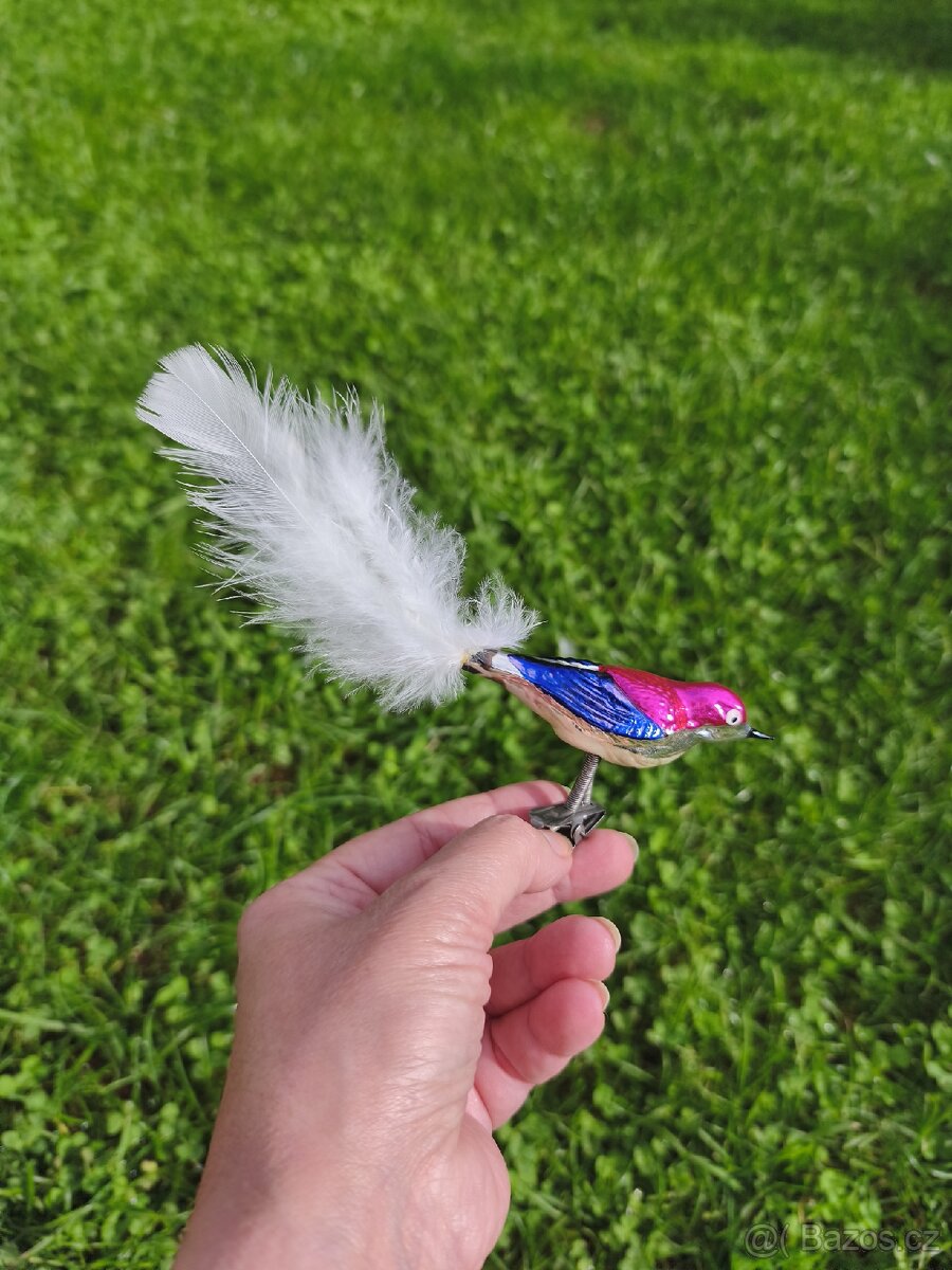 Vánoční ptáčci,špička,řetězy - 3