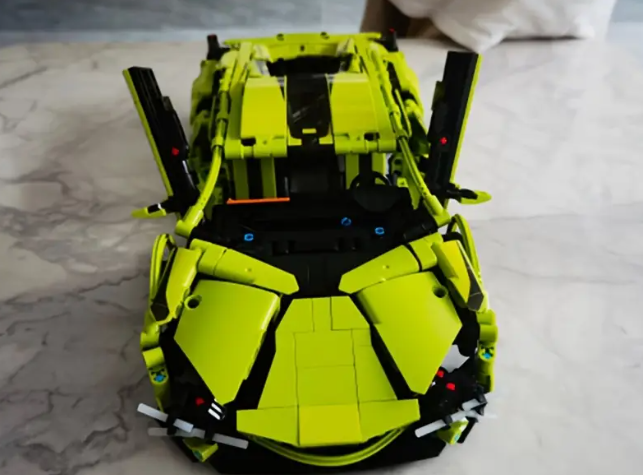 Zelené Lamborgini už na Tebe čeká - LEGO kompatibilní - 3
