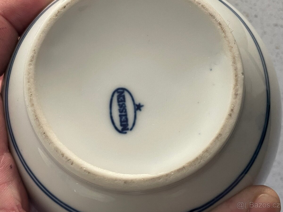 Sada cibulák Míšeň Meissen 10-ti dílná - 3