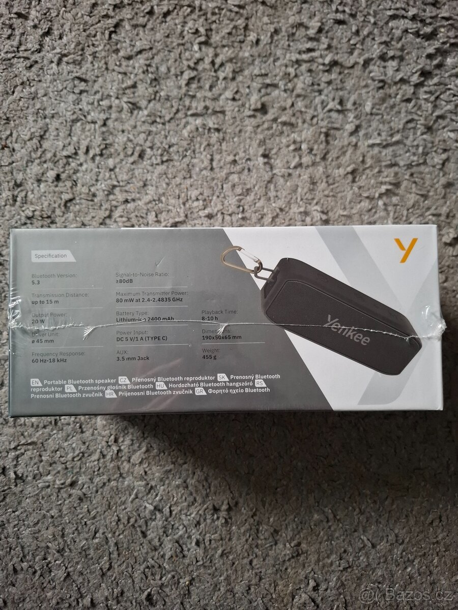 YENKEE YSP 3010BK QBRICK černá - Nové nerozbalené - 3