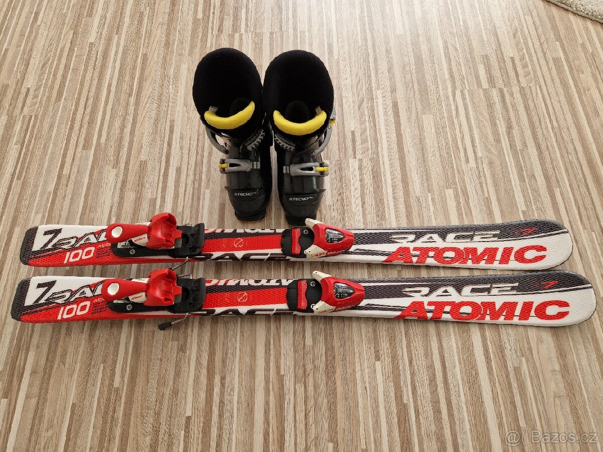Dětské lyže 100cm + boty - 3