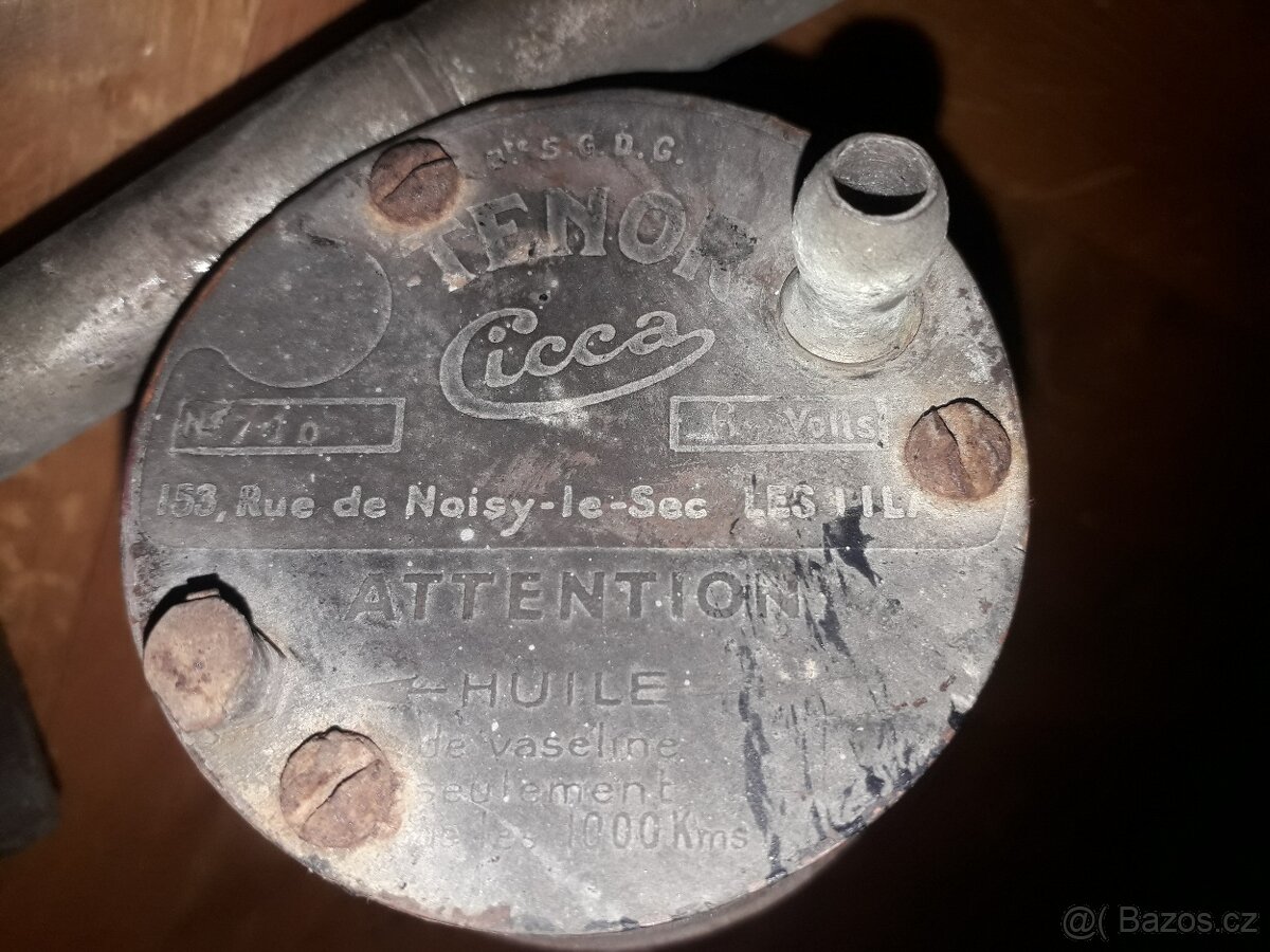 Velký klakson Cicca Tenor 6volt - 3