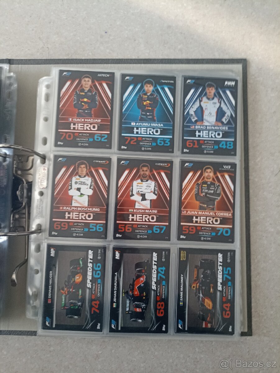 Kartičky F1 různé ročníky. - 3