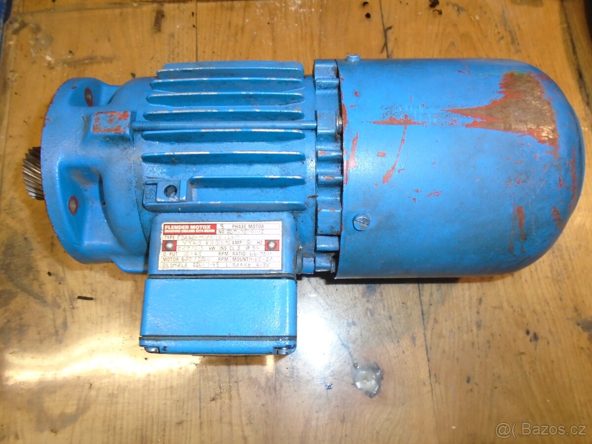 Jeřábový motor s dvojim vinutím - 3