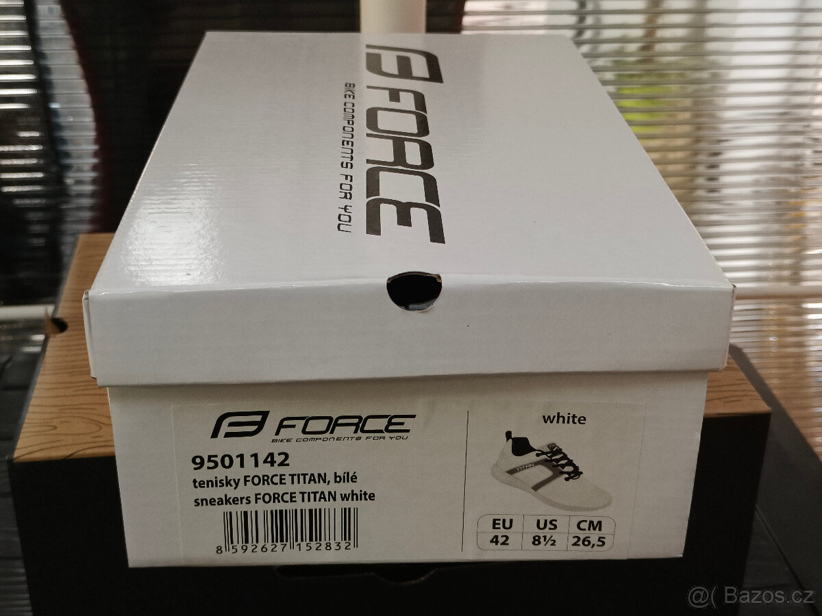 Boty / tenisky FORCE TITAN, bílé , vel. 42 - 3