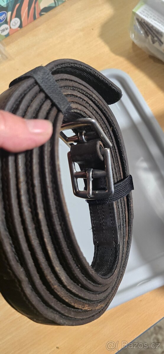 Tmavě hnědé třmenové řemeny - 3