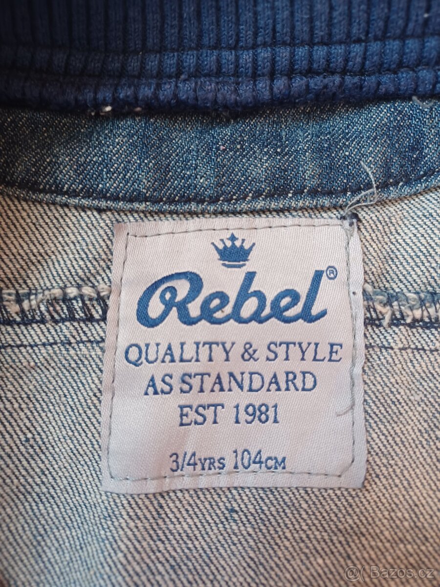 Džínová bunda 104 - 3