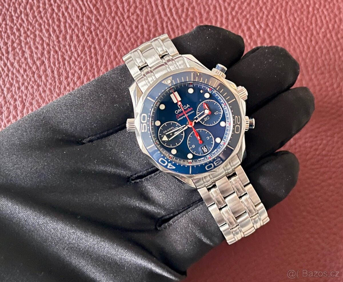 🇨🇭 Omega Seamaster Diver 300 Chronograph, Full Set - 3