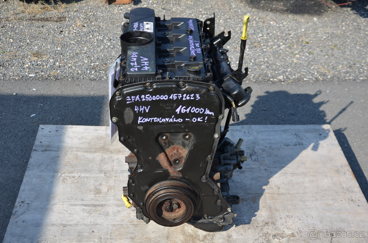 Motor 2.2 HDI, typ 4HV - nájezd 161000km - 3