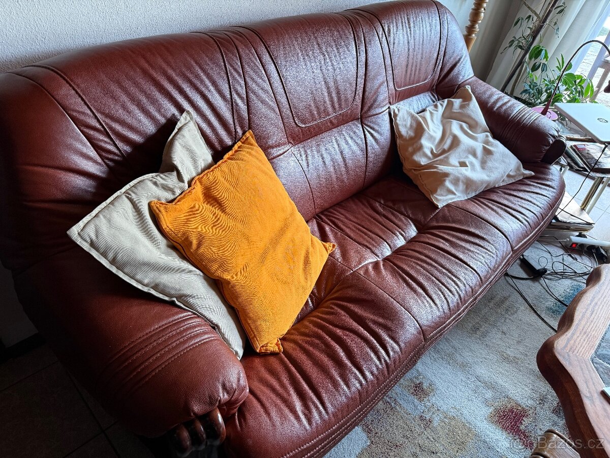 Sedačka a křesla za 1000 v kůži - 3