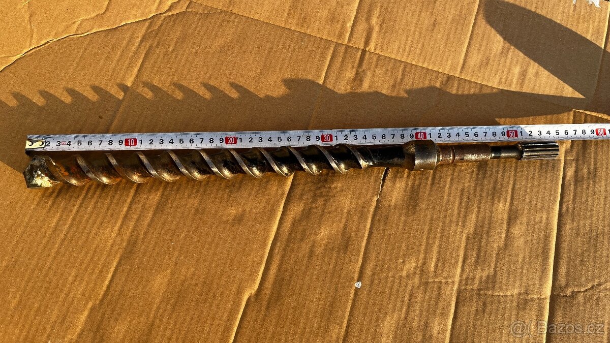 Vrták do kladiva 35 mm / 550 mm mnohohran - 3