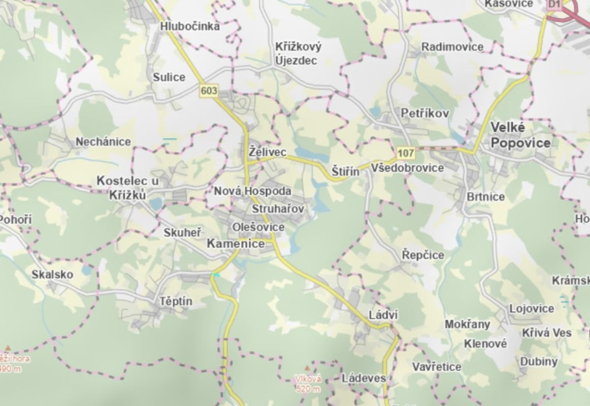 Prodej komerčního pozemku v k.ú. Těptín - 3