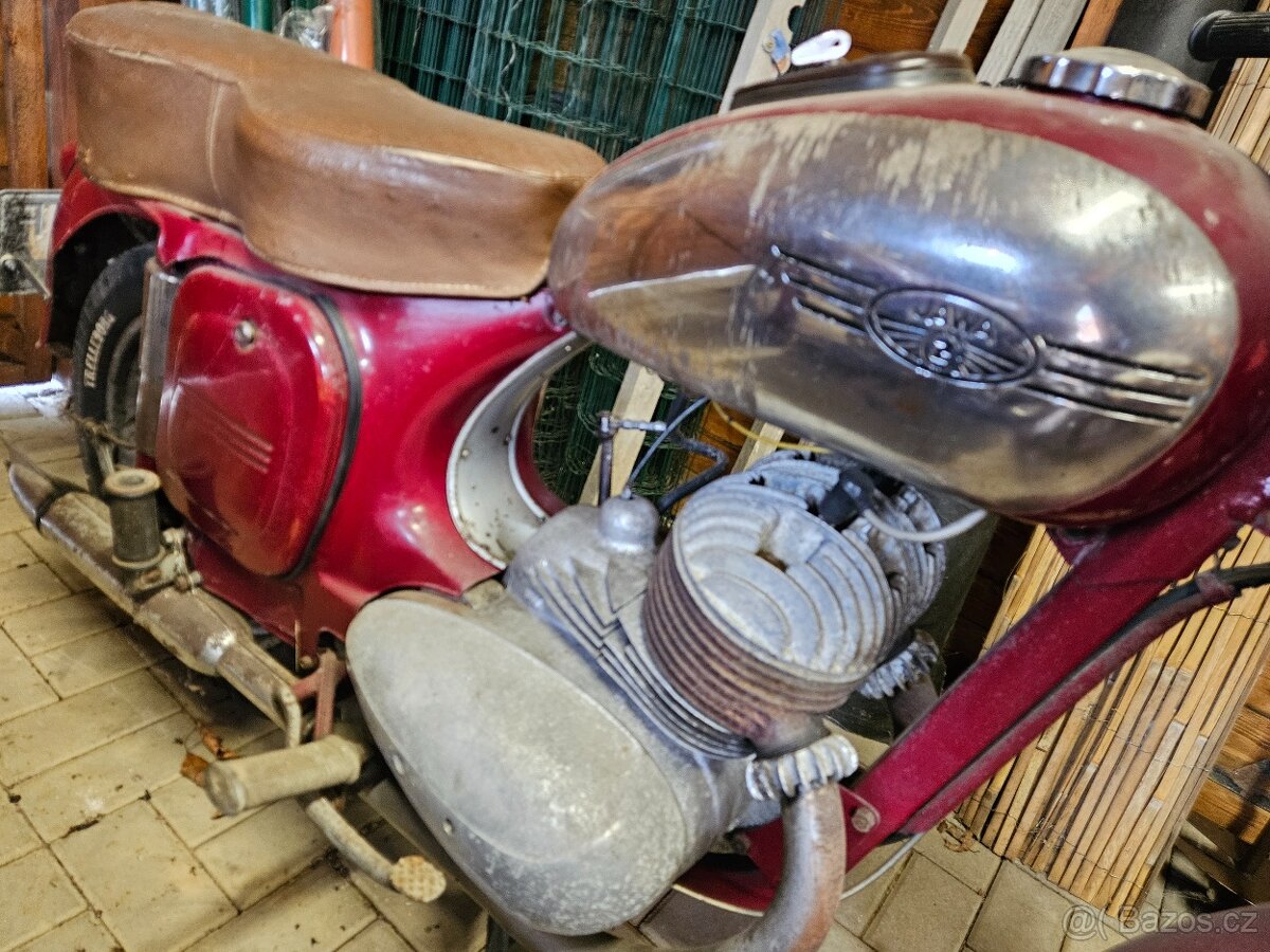 Jawa 350 polbubon 1955 - 3