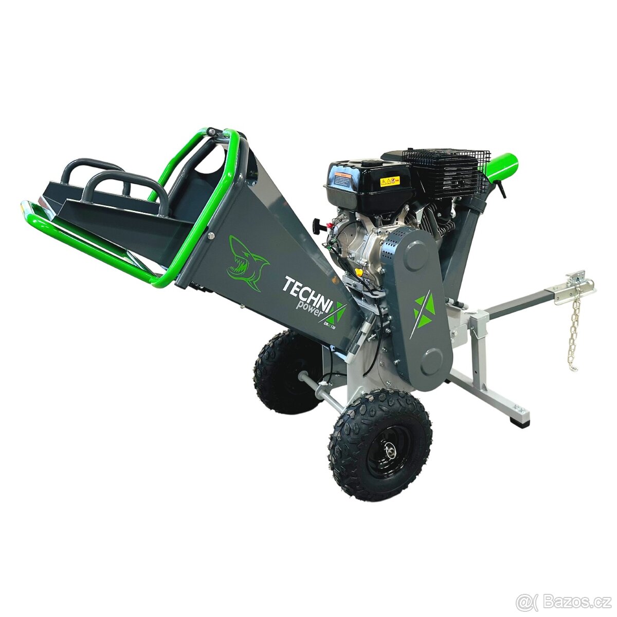 Benzínový drtič větví do 130 mm, DR-X130 - TECHNIX - 3