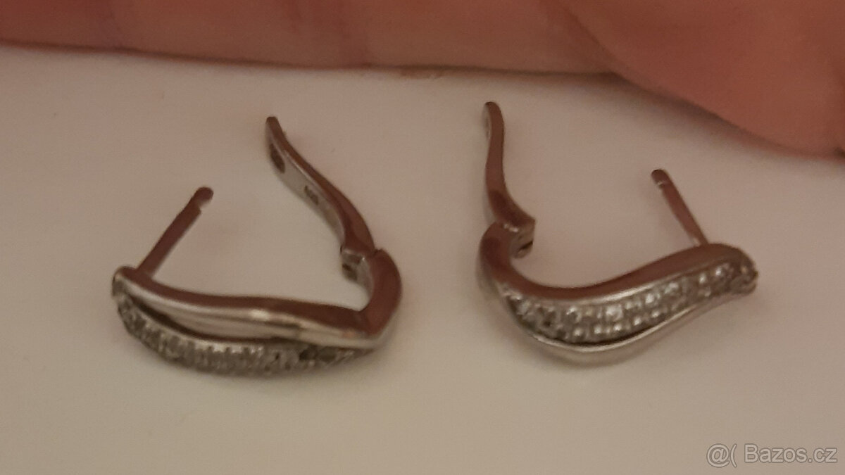 Stříbrné náušnice - 3