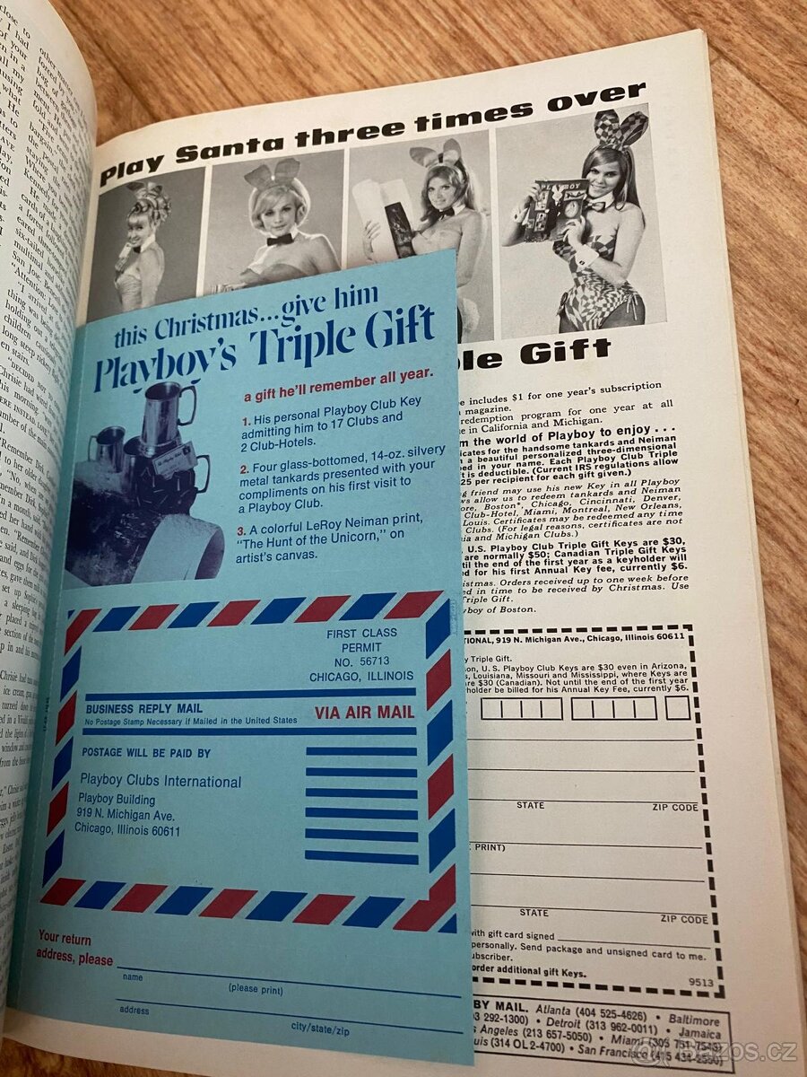 Playboy časopis 11.1969 US verze - 3