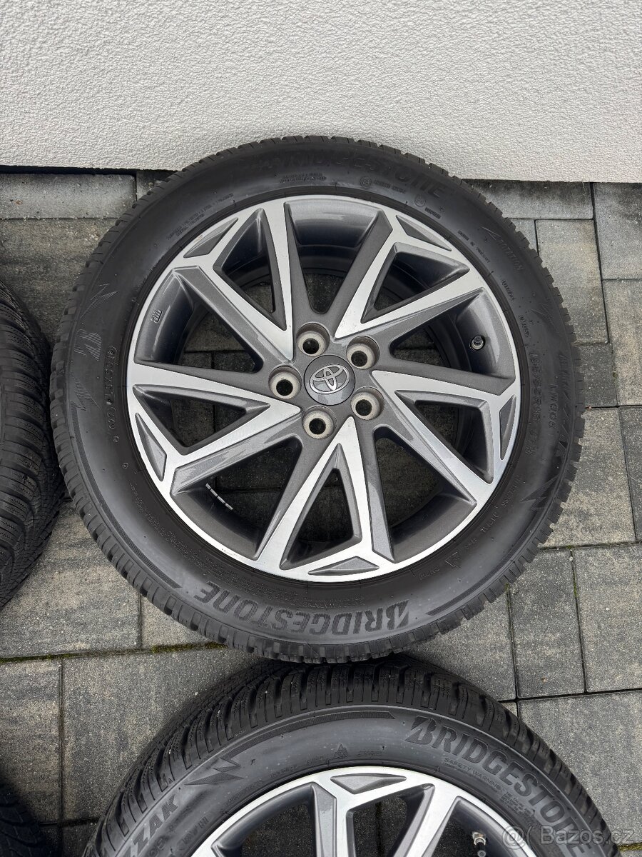 5x100 R16 TOYOTA YARIS,195/55/16 zimní - 3