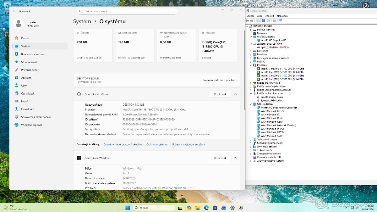 HP ProDesk 400 G4 i5 W11 - 3