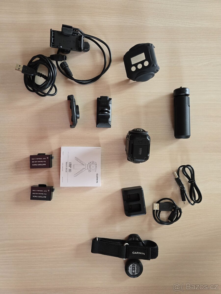 Akční kamera - GARMIN VIRB 360 s příslušenstvím - 3
