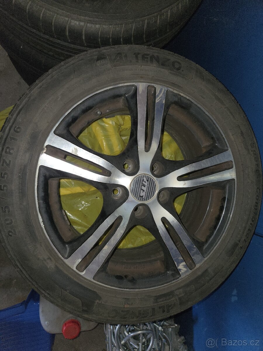Hliníkové kola Ford Focus včetně pneumati - 3