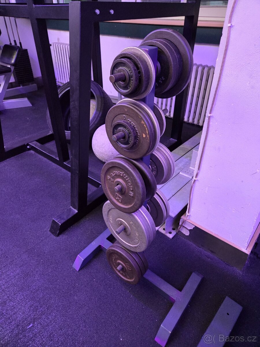 Prodám nakloněný Bench press - 3