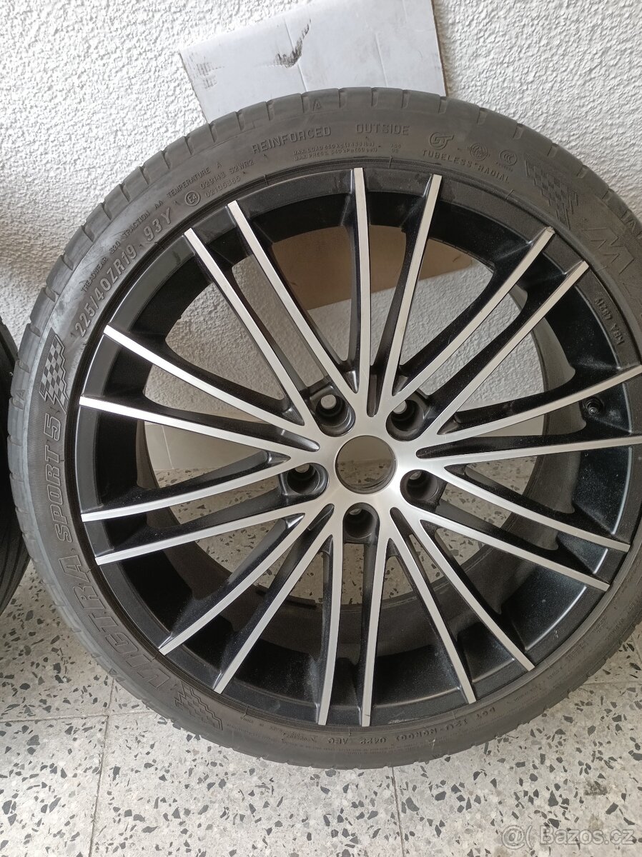 Bavaria Technik 19" 5x120 letní sada - 3