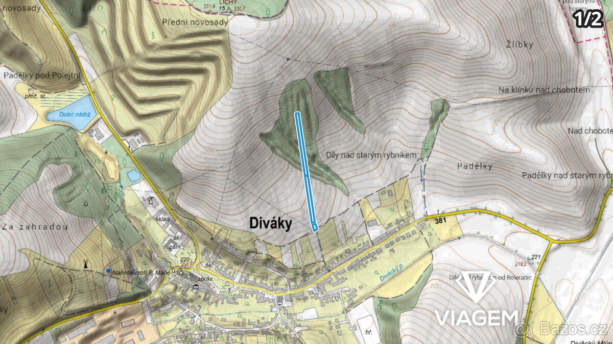 Pole 5 817 m², Podíl 17 % o výměře 970 m² - 3