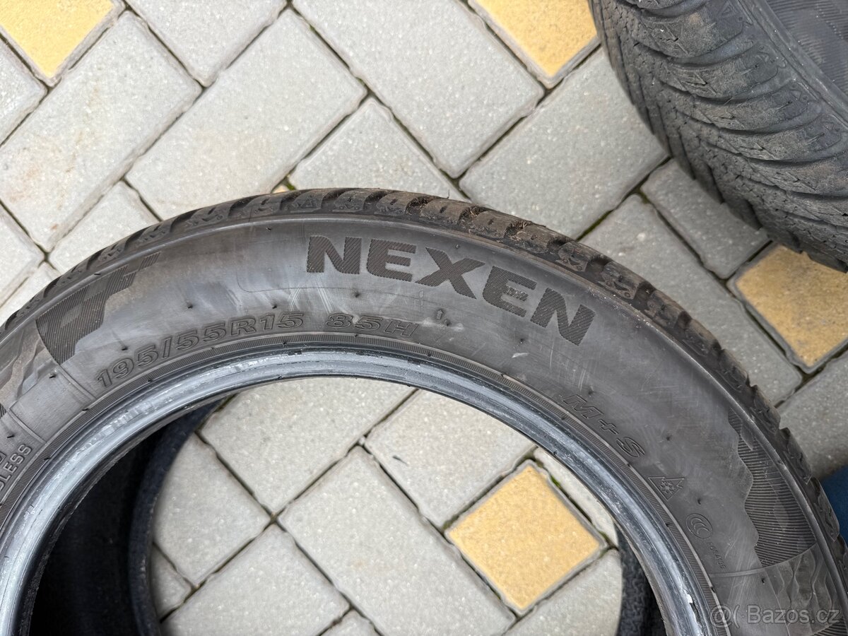 Celoroční pneu Nexen 195/55/15. - 3