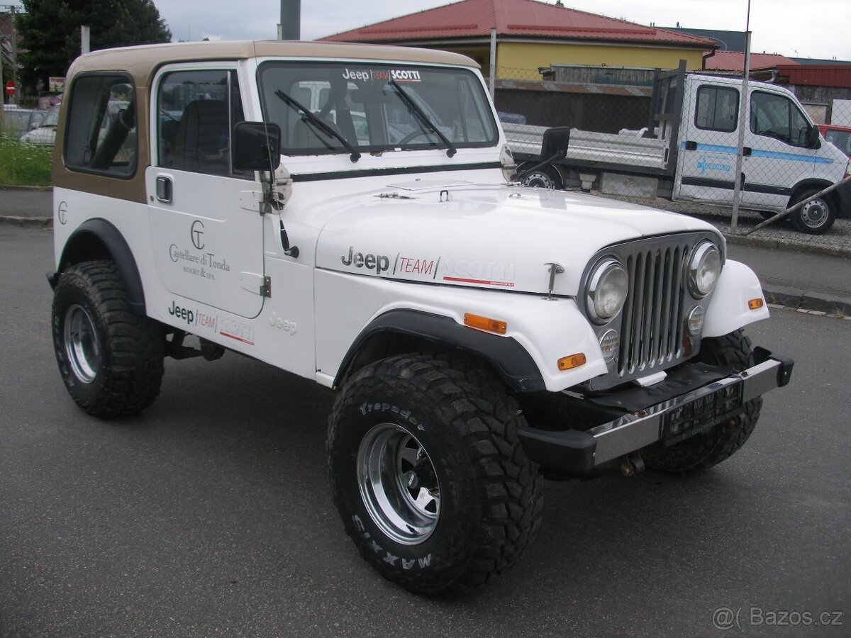 JEEP WRANGLER,2.4D,4x4,R.V.1983,BEZ KOROZE,NOVÁ STK