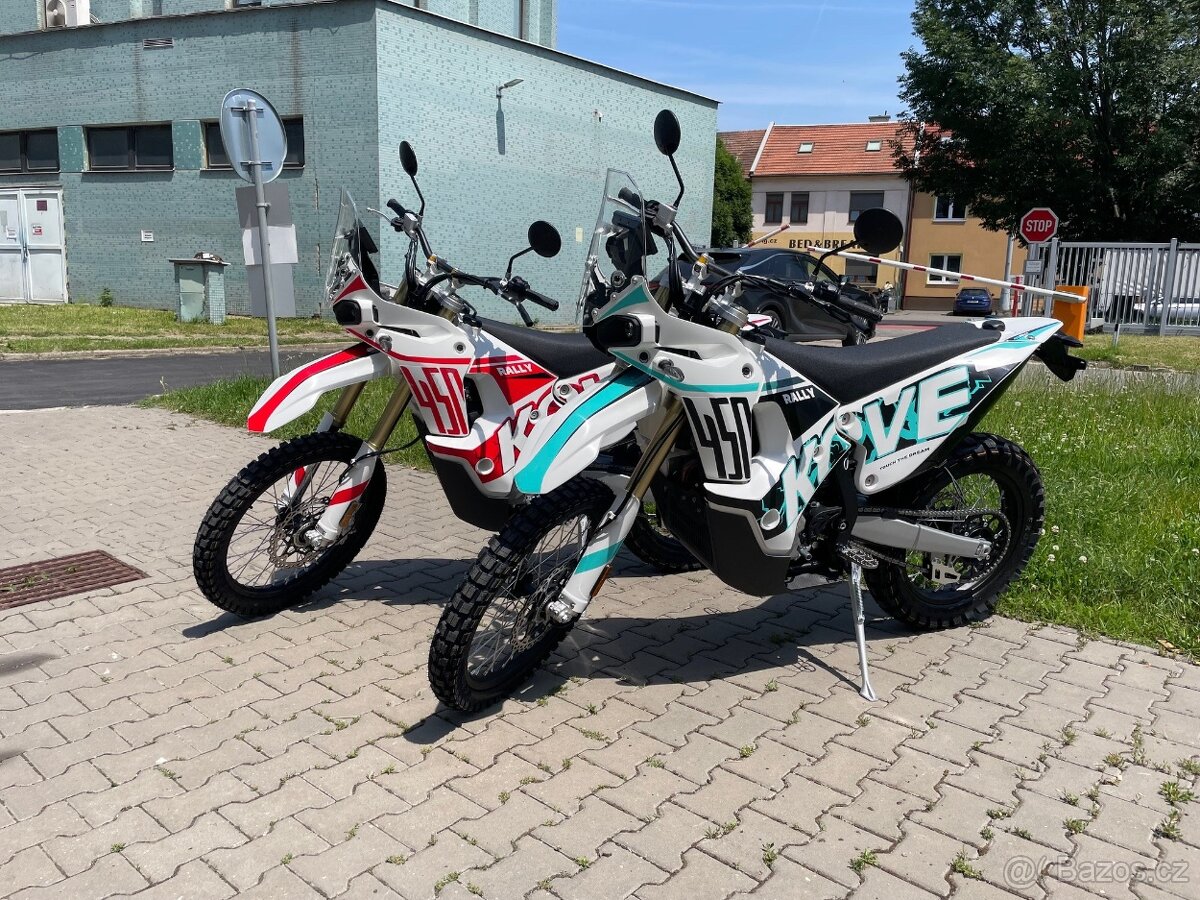 KOVE 450 Rally SKLADEM