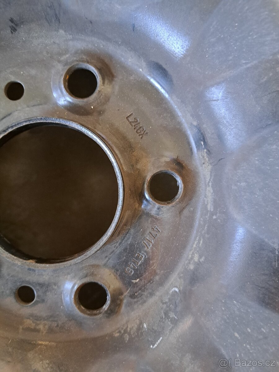 Plechové kola s pneu Nokian 195/65 R15 91H 4ks - 3