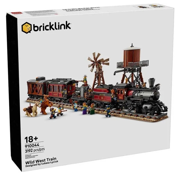 LEGO Bricklink sety (Wild West Train, Sea Market) - 3