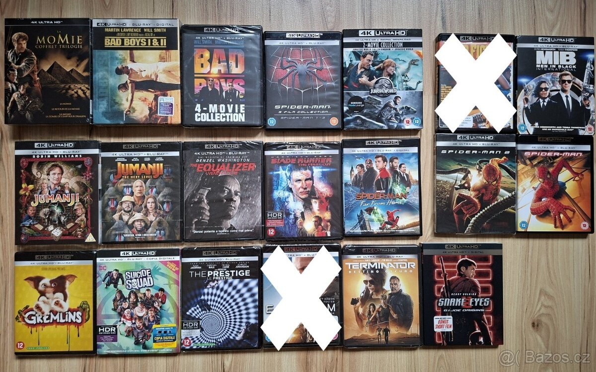 4K UHD blu-ray filmy na predaj - 3