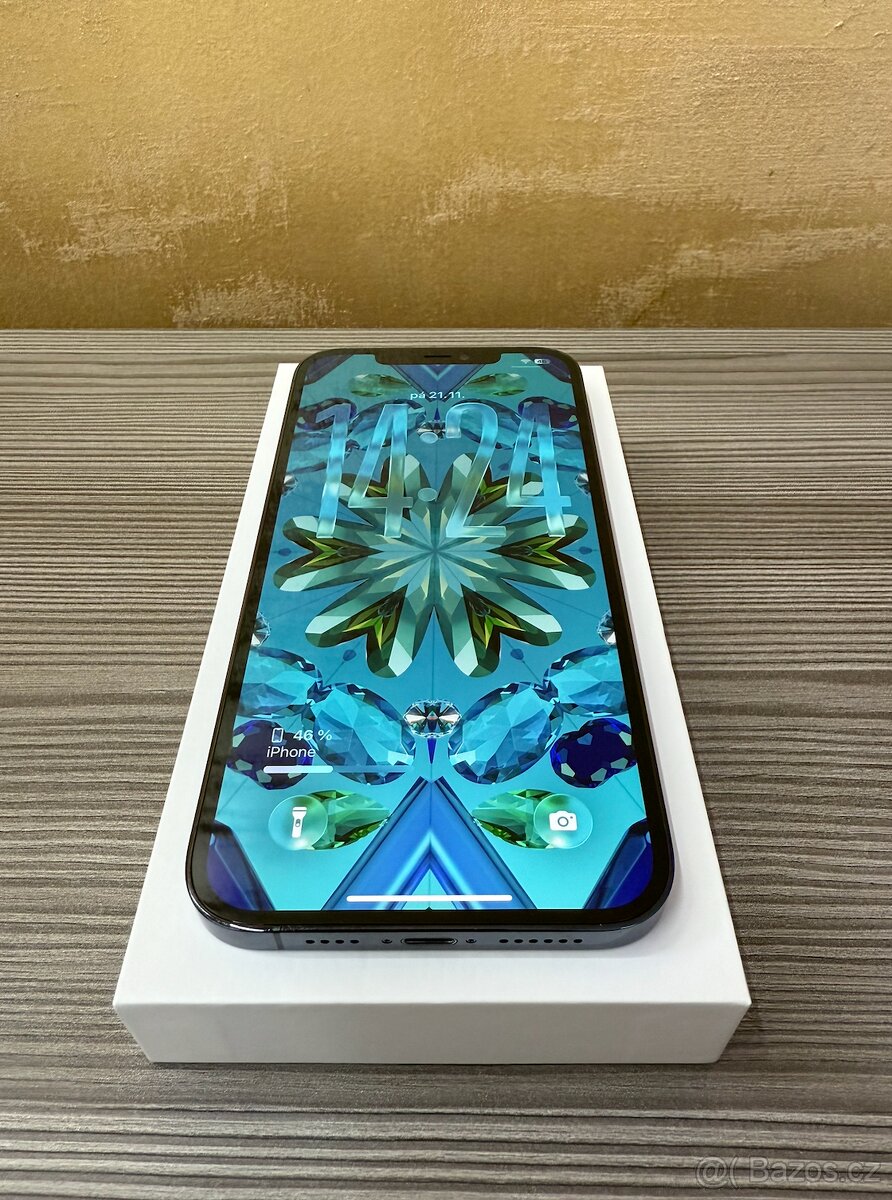 Apple iPhone 12 Pro Max 128GB modrý, baterie 100% - 3
