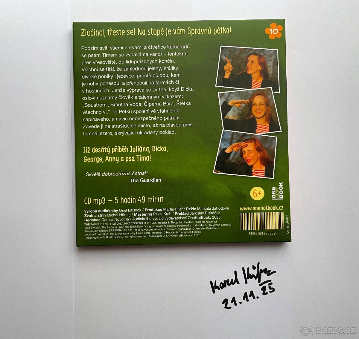 AUDIOKNIHA - SPRÁVNÁ PĚTKA NA VANDRU - ENID BLYTON - 3