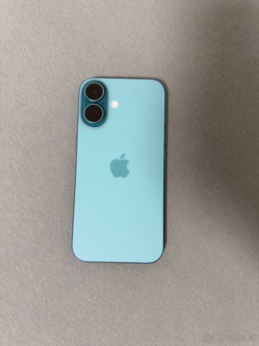 Mobilní telefon Apple iPhone 16, 128 gb, 98%, modrozelený - 3
