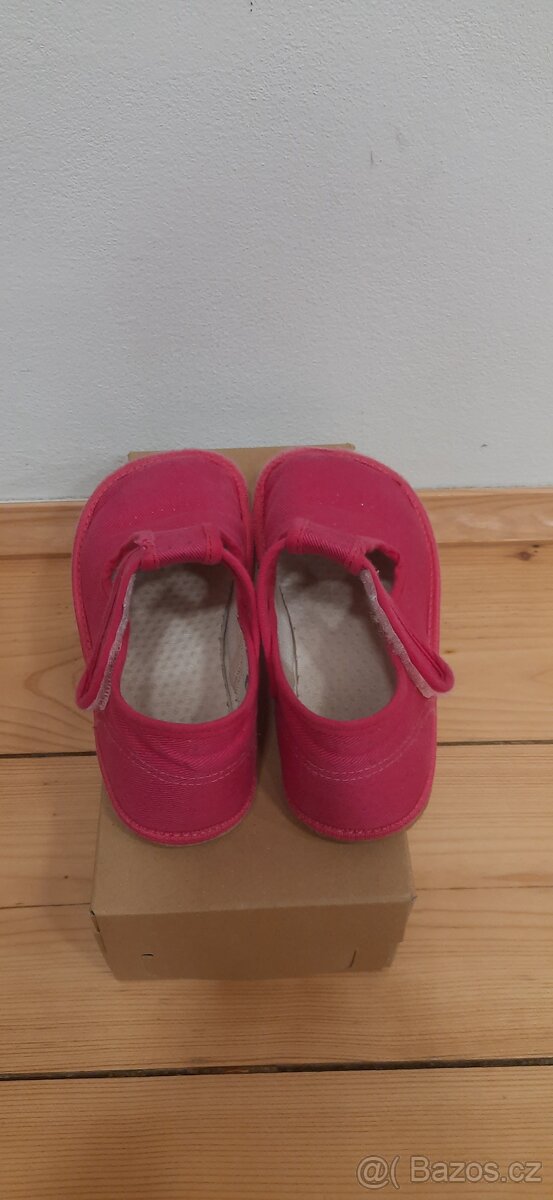 Dětské růžové bačkůrky bareboot vel. 29 - 3