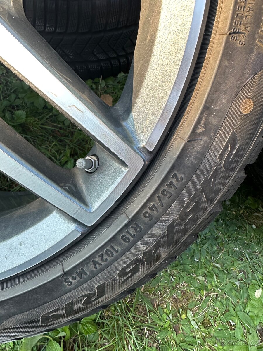 ALU KOLA AMG R19 MERCEDES S KLASSE ZIMNI TOP STAV - 3