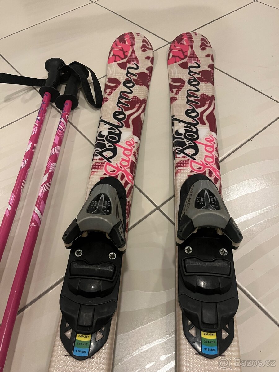Dětské lyže Salomon 110cm - 3