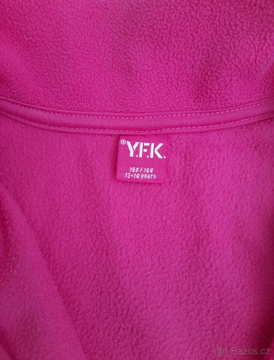 Flísová mikina 158-164 top stav - 3