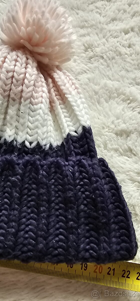 Pletená čepice 44 cm - 3