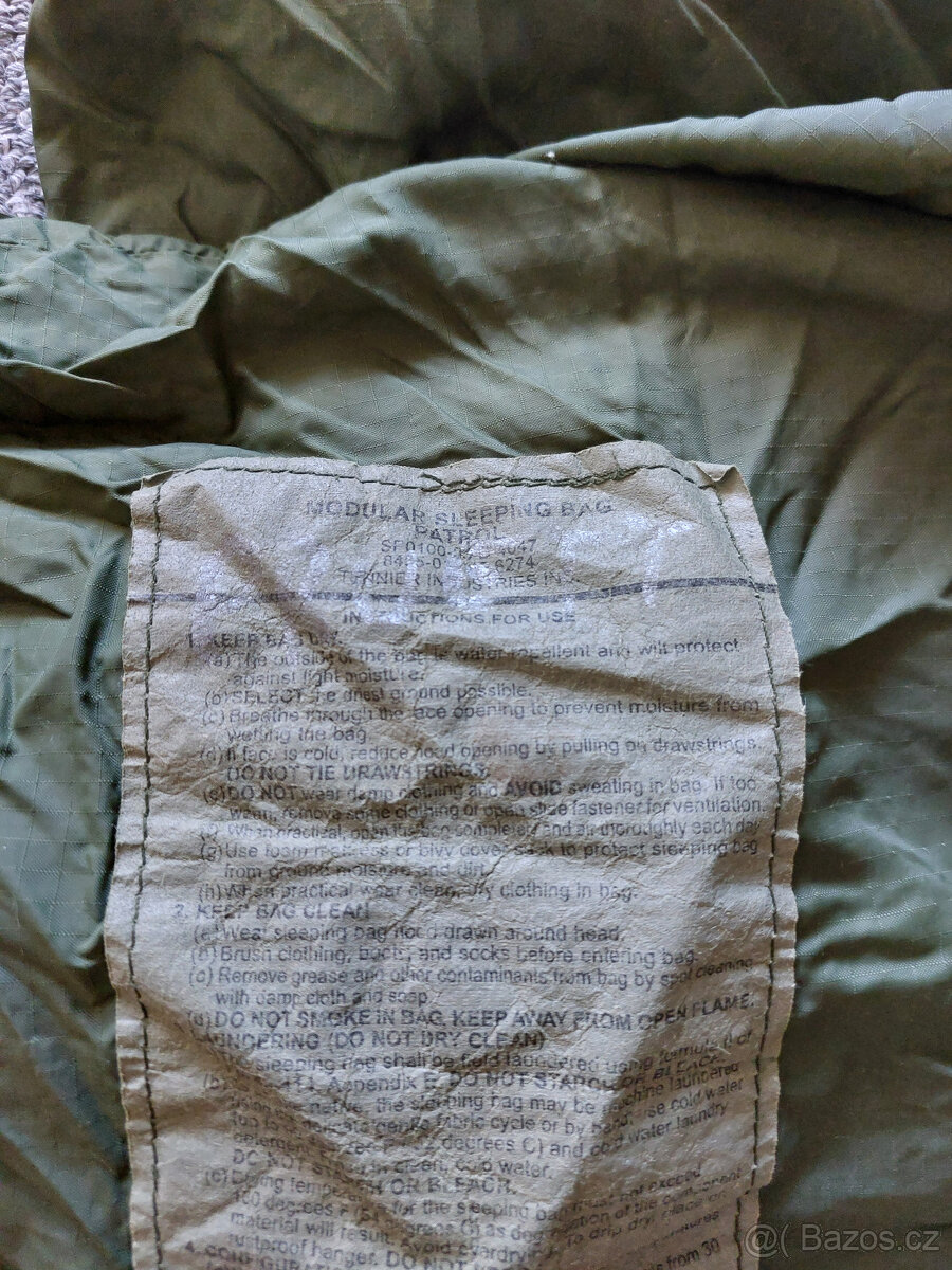 Vojenský spací pytel / spacák - 3