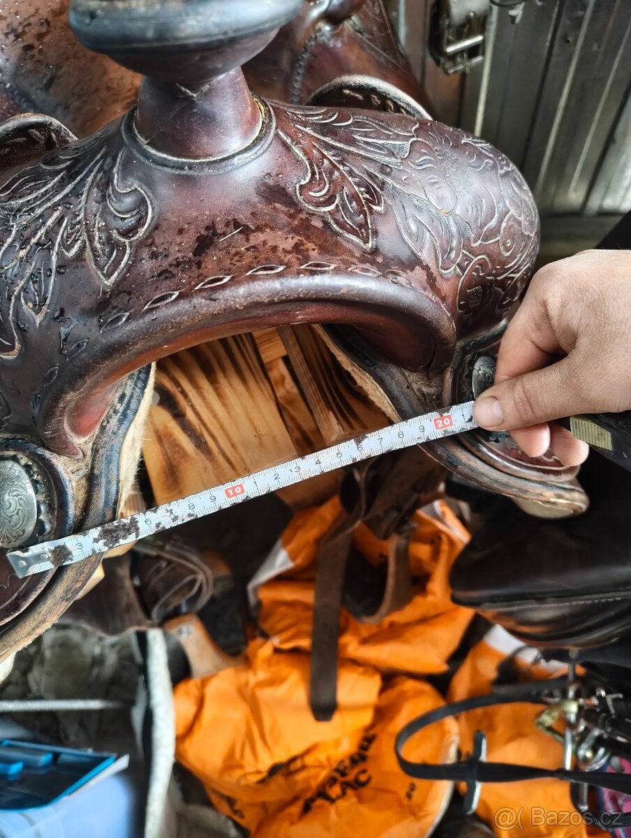 Westernové sedlo Zajac - 3