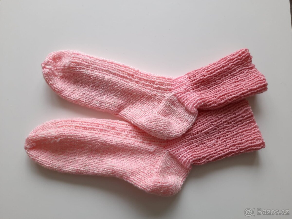 Pletené ponožky vel 38-42 - 3