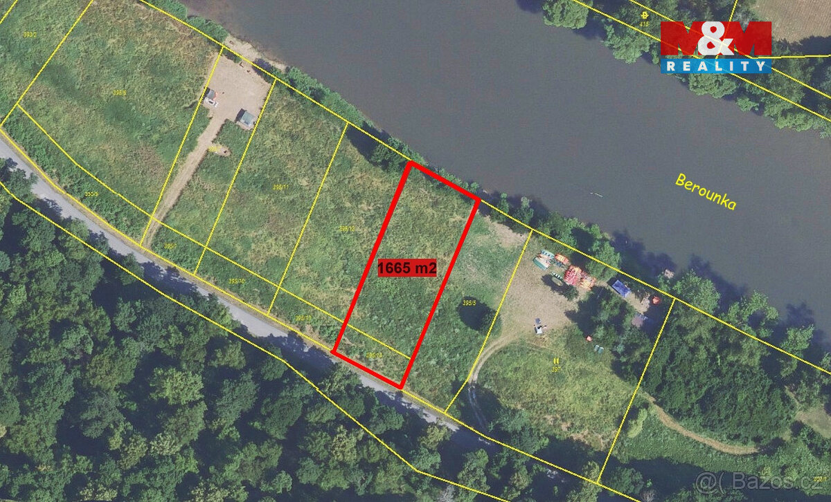 Prodej louky, 1665 m², Nižbor - 3