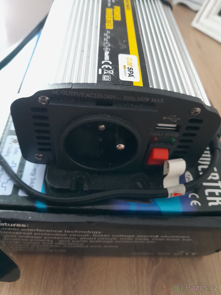 Měnič 24/230V/300W - 3