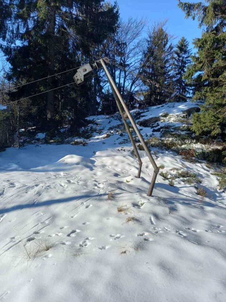Prodám lyžařský vlek-lanovku na kotvičky - 3