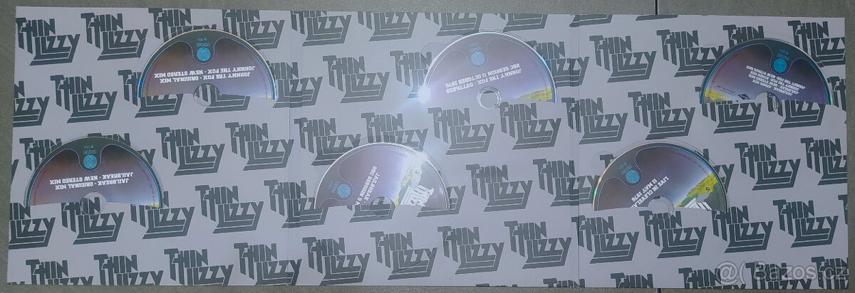 5CD + Bluray Thin Lizzy - 1976 (Jailbreak + Johnny The Fox) - 3